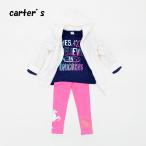ショッピングカーターズ アウトレット carter's カーターズ キッズ 上下セット ガールズ3点セット もこもこジャケット 秋 冬 1135229 P320ソ