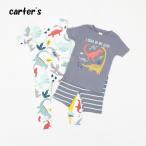 ショッピングカーターズ アウトレット carter’s カーターズ キッズ ルームウェア ベビー パジャマ 4点セット 恐竜 春 夏 1368846 P390ハ