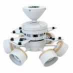  выставленный товар большой koDAIKO LED потолочный вентилятор ~10 татами 4 крыльев / 6 лампа белый CSF-690W Hokkaido * Okinawa * отдаленный остров рассылка не возможно DE2-4. покупка 
