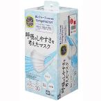 ショッピングマスク 日本製 [レック] 呼吸のしやすさを考えた マスク (ホワイト) 30枚入 日本製 個包装 ふつうサイズ 17.5×9cm