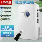 除湿機 衣類乾燥 パワフル除湿 大容量 2.5L 湿気対策 軽量 結露  自動停止 除湿乾燥器 省エネ 節電 消臭 梅雨対策 カビ防止 空気清浄 部屋干し