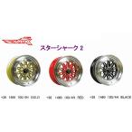 軽自動車用スターシャーク2【STAR SHARK 2】アルミホイールサイズ14インチ6.0J-INSET+38/PCD100/4穴  1本※カラー選択必要※代引同梱不可商品