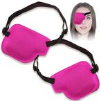 Rimikuru одна сторона глаз глаз obi правый глаз левый глаз 2 позиций комплект 3D I patch маска для глаз цельный затемнение глаз obi ( розовый )