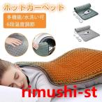 ホットカーペット 電気毛布 電熱毛布 電熱カーペット 冬用暖房器具 加熱パッド ヒーティングパッド 暖房毛布 多機能加熱 6 段温度調節機能 2色展開 温熱パッド