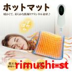 マット ホットカーペット 60×30cm 温度 切替 調節 自動 タイマー 手洗いOK オフィス 洗える 足元用 在宅勤務 冬家電 防寒 アウトドア