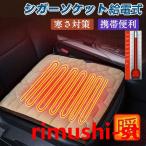 ホットマット クッション ホットカーペット シガーソケット充電式 USB給電式 電熱 一人用 ミニ 椅子 座布団 車用 寒さ対策 冬物 暖かい