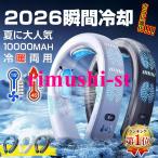 ネッククーラー 首掛け 3つ冷却プレート 6000mAh大容量 羽なし 首かけクーラー 静音 携帯 2026 最強 熱中症対策 暑さ対策 ひんやり 首を冷やす 冷却 18℃ グッズ