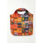 香港柄　ショッピングバッグ　エコバッグ　大容量