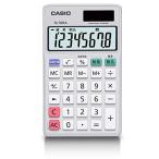 カシオ パーソナル電卓 時間・税計算 手帳タイプ 8桁 SL-300A-N 実務電卓 シルバー