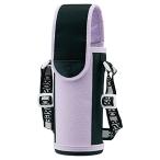 象印マホービン 水筒カバー 480ml用 肩掛け 洗濯機洗いOK 自立しやすい丈夫な底 ステンレスボトルカバー ラベンダー MC-BA02-VZ