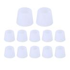 Lumiele палец . коготь. защита колпак мягкость силикон опора пара коготь пара палец маленький палец палец sak5 комплект 10 штук входит... ( белый цвет )