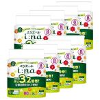 ショッピングエリエール エリエール トイレットペーパー i:na(イーナ) 3.2倍巻き 80m×64ロール (8ロール×8パック) ダブル パルプ100% 華やかなフ