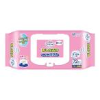 ショッピングおしりふき まとめ買いアテント 流せるおしりふき せっけんの香り 72枚 180×200mm×3個