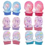 手袋 サンリオ ハローキティ クロミ シナモロール スキーグローブ スキー手袋 トドラー ミトンタイプ 子供 キッズ スノーグローブ 防寒 通学 雪遊び