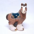 置物 ウマ うま 馬 陶器 送料無料 F19