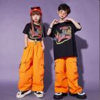 キッズ ダンス 衣装白 パンツ ホワイトパンツ へそ出
