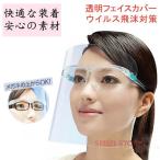 ショッピングフェイスシールド フェイスシールド メガネ型 10枚セット 防護マスク メガネ型 透明シールド 男女兼用飛沫防止 対策 軽量 透明シールド マスク