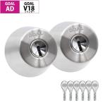 GOAL гол AD для ключ замена вход дверь задняя дверь V18 цилиндр таблеток углубление ключ AD-5 GD GG GK GKS TDD 3 цвет 2 шт такой же один 