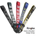 Ringke スマホ ストラップ ハンドストラップ ショルダーストラップ 落下防止 バッグ カメラ 肩掛け リストストラップ おしゃれ かっこいい Ringke Design Strap