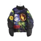 シュプリーム アンダーカバー サイズ_L 18SS Public Enemy Puffy Jacket パブリックエネミーパファーダウンジャケット 中古 BS99