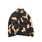 ショッピングシュプリーム シュプリーム ノースフェイス サイズ:M ND52100I Bleached Denim Nuptse Jacket ブリーチドデニムプリントダウンジャケット 中古 OM10
