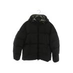 モンクレール サイズ:7 MONTCA GIBBOTTO フードロゴ刺繍ダウンジャケット 中古 SS13