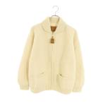 ショッピングカウチン シュプリーム サイズ:M 22AW Box Logo Cowichan Sweater ボックスロゴカウチンセーターブルゾン 中古 OM10