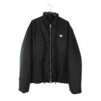 プラダ サイズ:XXXL SGC691 リナイロントライアングルロゴプレート中綿ブルゾン 中古 SB01
