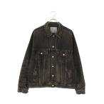 ショッピングGARCONS アイコムデギャルソンジュンヤワタナベマン ニューマニュアル サイズ:M 25AW WP-J919 AD2025ダメージ加工デニムジャケット 中古 FK04