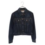 セリーヌ サイズ:XS 2Q002729I ダメージ加工デニムジャケット 中古 SB01