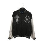 セントマイケル ブルゾン サイズ:S 24SS SM-YS8-0000-C12 BR SATINサテンスカジャンブルゾン 中古 SB01