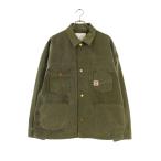 ショッピングカバーオール レディメイド サイズ:2 BURN COAT RE-CO-KH-00-00-98 ヴィンテージファブリックカバーオールジャケット 中古 FK04