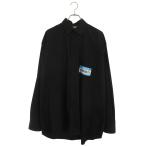 ヴェトモン サイズ:S UE63SH202B MI NAME ISプリント長袖シャツ 中古 BS99