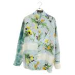 ルイヴィトン 長袖シャツ 20SS RM201 TXI HIS96W フラワープリントシルク総柄長袖シャツ 中古 OM10
