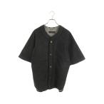 ショッピングヴィトン ルイヴィトン サイズ:XL 22SS RM221Q E53 HMS45W エンボスモノグラムベースボール半袖シャツ 中古 SB01