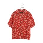 ルイヴィトン サイズ:L 18SS RM181M FIO HES22W シティロゴシルク半袖シャツ 中古 OM10