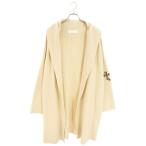ショッピングLRG クロムハーツ サイズ:LRG/XL TAKE THE CANNOLI ハラコクロスパッチフード付きニットカーディガン 中古 SJ02