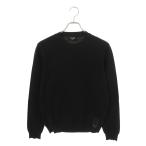 フェンディ サイズ:44 FZX030 AIB7 バックロゴクルーネックニット 中古 OM10