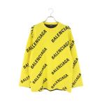 ショッピングバレンシアガ バレンシアガ サイズ:XS 657401 T3200 ロゴ総柄ニット 中古 BS99