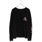 クロムハーツ 長袖カットソー サイズ:XL MLTCOL CEM CRS LS マルチセメタリークロスプリント長袖カットソー 中古 OK15