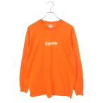シュプリーム サイズ:M Box Logo L S Tee ボックスロゴ長袖カットソー 中古 BS99