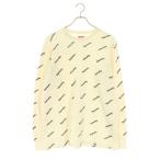 シュプリーム サイズ:L 15AW Logo Waffle Thermal ロゴワッフルサーマル長袖カットソー 中古 BS99