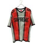 シュプリーム SUPREME 23SS Crochet Football Jersey サイズ_M クロシェフットボールTシャツ 中古 OM10