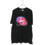 ショッピングsupreme シュプリーム SUPREME ヨウジヤマモト 20AW This Was Tomorrow Tee サイズ:L フラワープリントTシャツ 中古 NO05