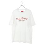 ショッピングsupreme シュプリーム SUPREME 23AW Classic Logo S/S Top サイズ:M クラシックロゴTシャツ 中古 OM10