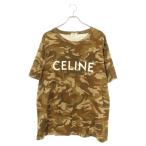 ショッピングセリーヌ セリーヌバイエディスリマン CELINE by Hedi Slimane 22SS 2X681246Q サイズ:XL ロゴプリントカモフラTシャツ 中古 SB01