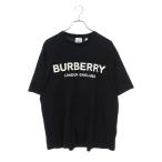 ショッピングBURBERRY バーバリー Burberry 8026016 サイズ:L ロゴプリントオーバーサイズTシャツ 中古 OM10