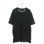 クロムハーツ Tシャツ CH T-SHRT/1 サイズ_XXL ネックロゴプリントTシャツ 中古 SJ02