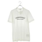 クロムハーツ コムデギャルソン サイズ_L OT-T023 スクロールラベルダブルネームプリントTシャツ 中古 GZ11