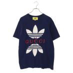 グッチ サイズ:S 548334 XJEMJ アディダスロゴプリントTシャツ 中古 BS99